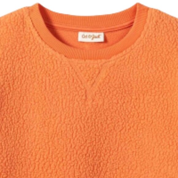 NWT Kids' Micro Fleece Crewneck Sweatshirt - Cat & Jack - XL/L - Picture 2 of 4
